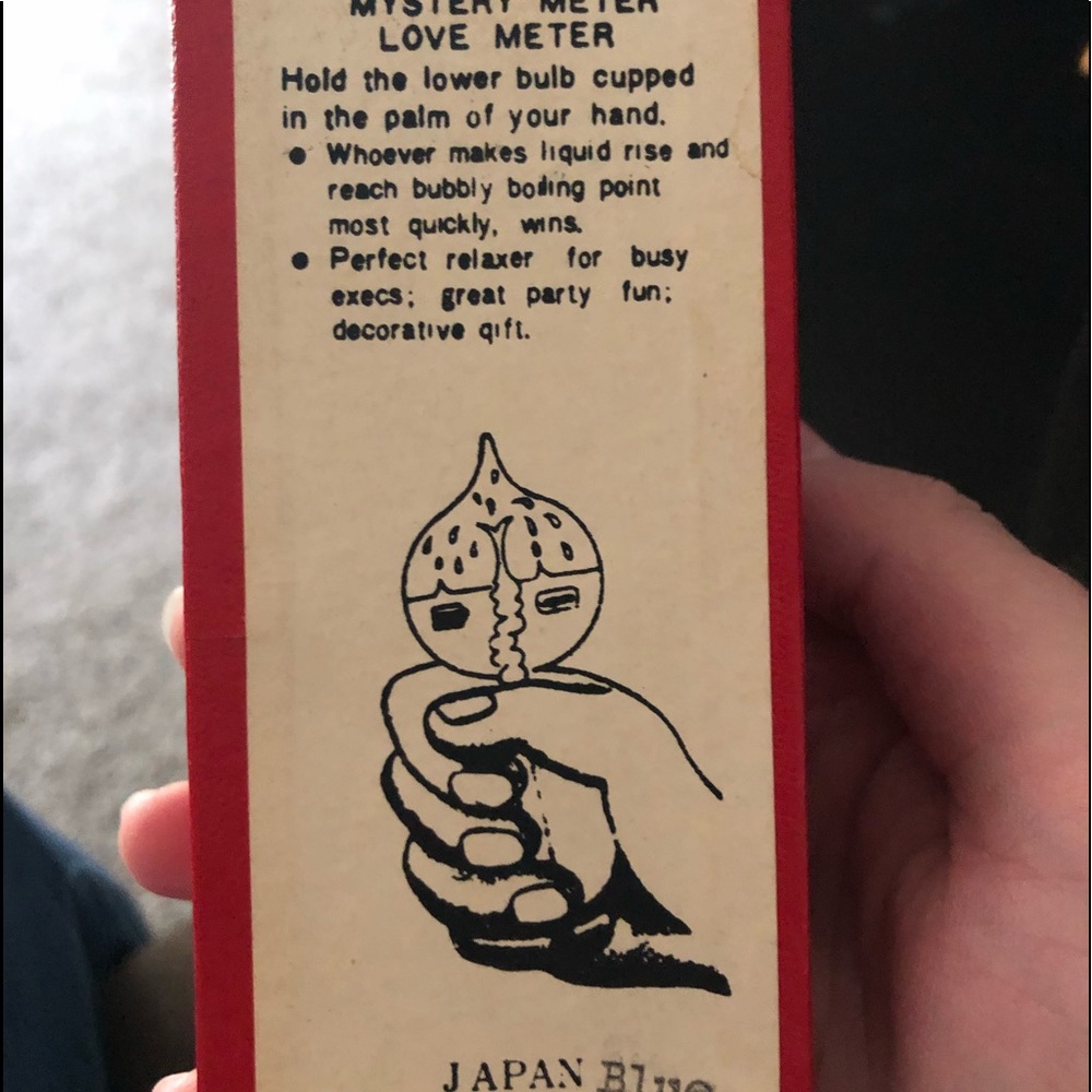 Vintage Mystery Meter Love Meter Party Fun Game